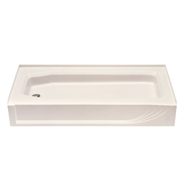 Kinro Composites Kinro BBC-5428 LH-SPK ABS Shower Pan - Left Hand, Almond BBC5428LSPK